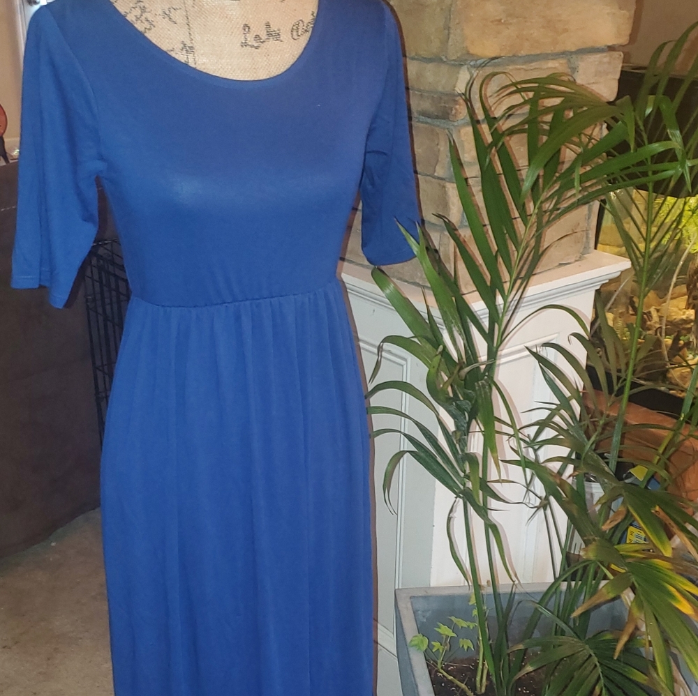 Womens Zenanan Outfitters Blue Dress